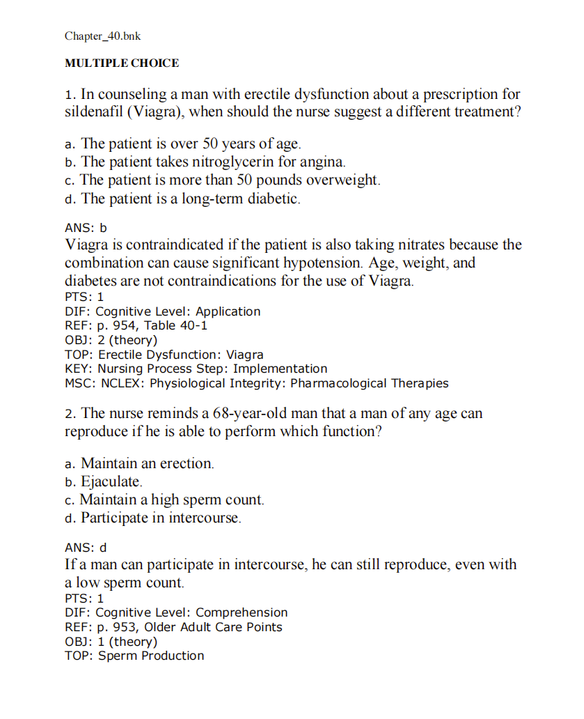 Test Bank Medical-Surgical Nursing: Concepts & Practice 5th Edition by Stromberg