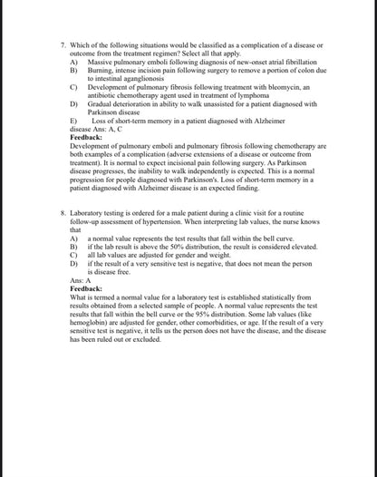 Test Bank Porth's Pathophysiology: Concepts of Altered Health 10th Edition by Norris