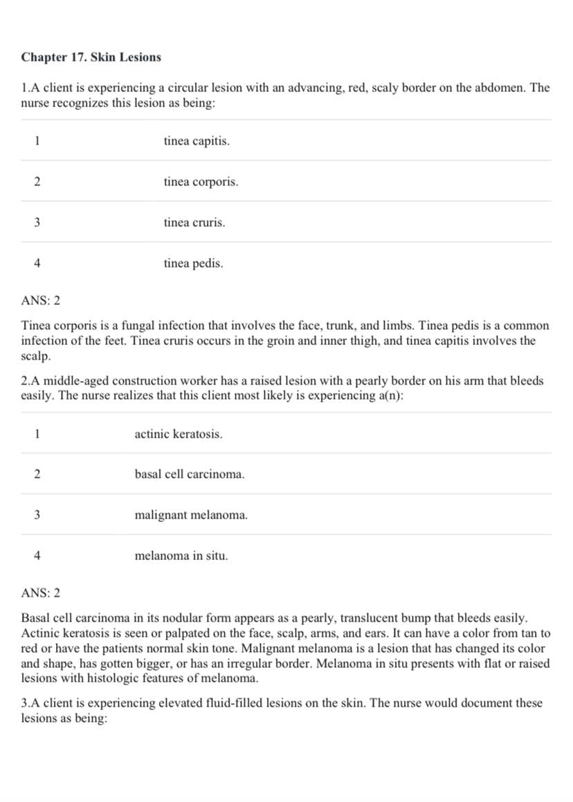Test Bank Primary Care: Art and Science of Advanced Practice Nursing - An Interprofessional Approach 5th Edition by Dunphy