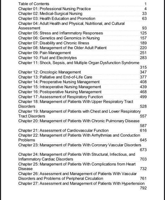 Test Bank Brunner & Suddarth's Medical-Surgical Nursing 15th Edition by Hinkle