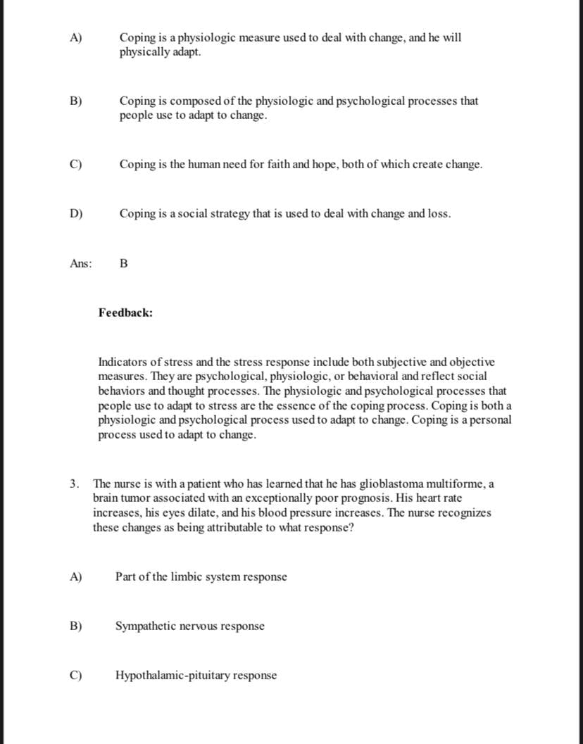Test Bank Brunner & Suddarth's Medical-Surgical Nursing 15th Edition by Hinkle